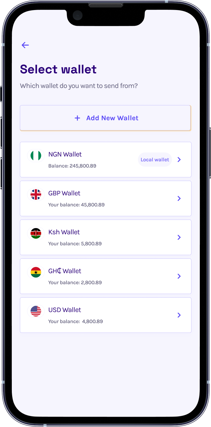 Select your preferred wallet